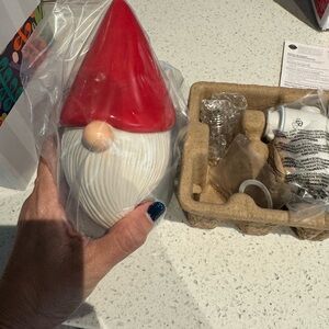 Scentsy Red and White Gnome plug in